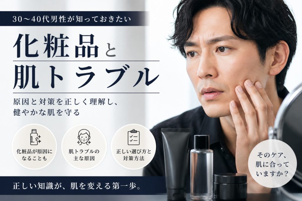 その化粧品、肌に合ってる？？化粧品と肌トラブル